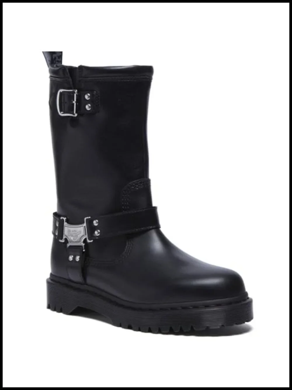 Leather Motorcycle Boots - Wanama Leather, Air Cushioned Sole